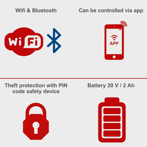 Scheppach robotska kosačica kosilica za travu RoboCut L500